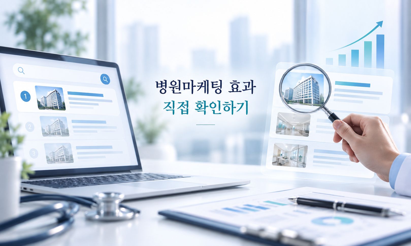 병원마케팅 효과 직접 확인하기, 우리 병원은 몇 페이지에 보이나요?