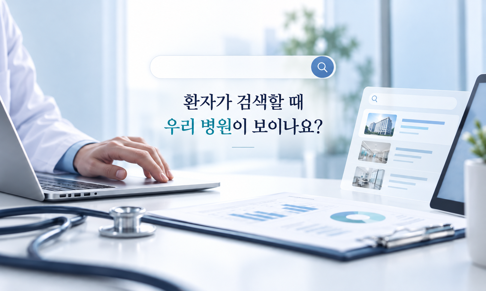 서울병원마케팅, 환자가 검색할 때 우리 병원이 보이고 있나요?